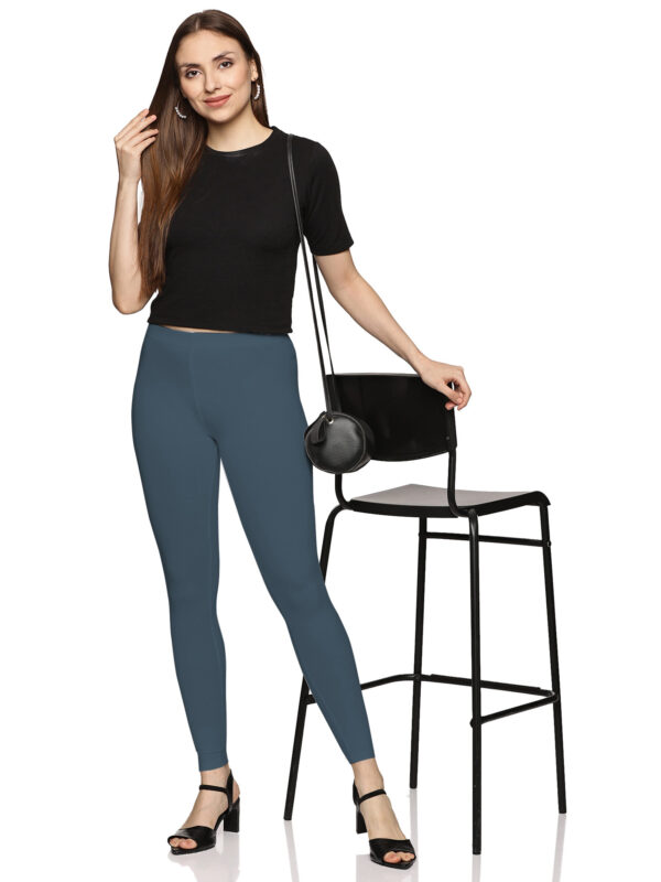 Steel Greay ankle length legging - Image 2