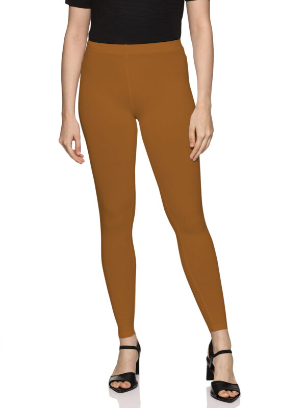 Stone Rust spandex ankle length legging - Image 3