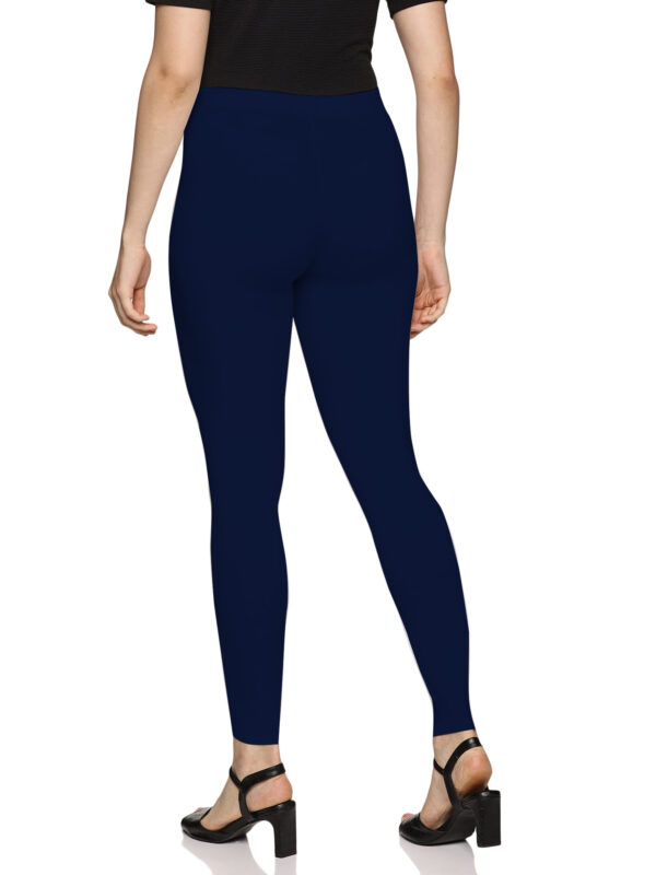 D Navy cotton Hosiery Ankle Length legging - Image 5