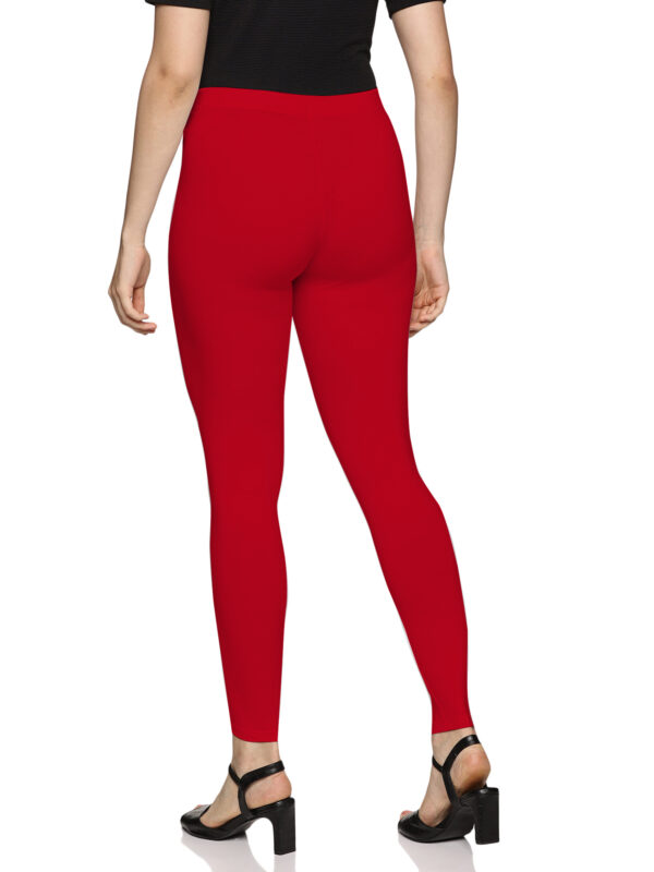 Ferrari Red spandex ankle length legging - Image 6