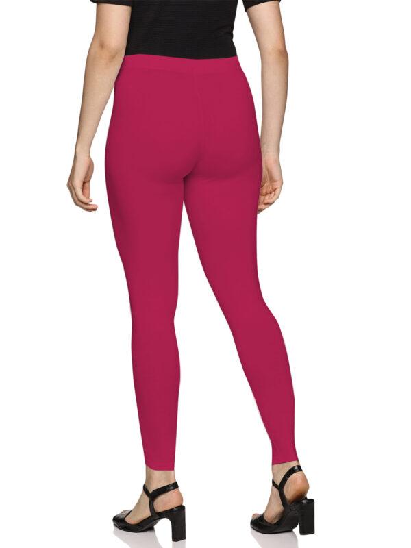 Rani solid cotton hosiery churidar legging - Image 5