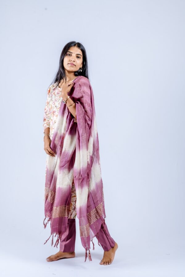 Lavender ethnic suit set