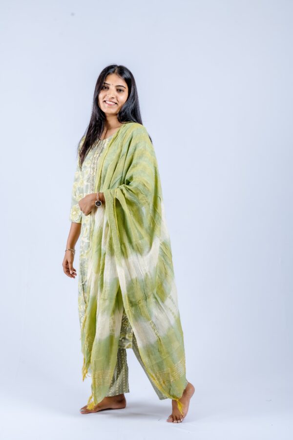 Olive Green with White accents - Image 4