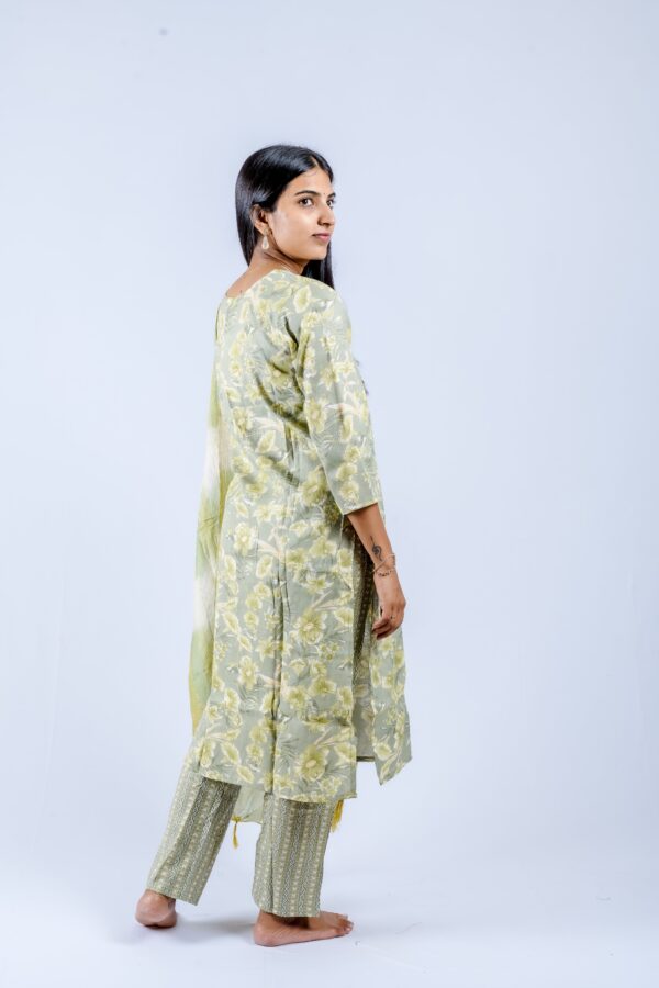 Olive Green with White accents - Image 6