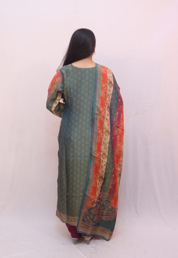 Multi-Color Ethnic Suit Set Step into timeless elegance - Image 7